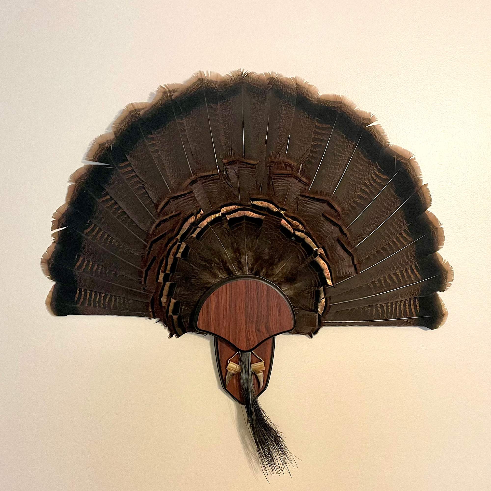 how to mount a turkey fan